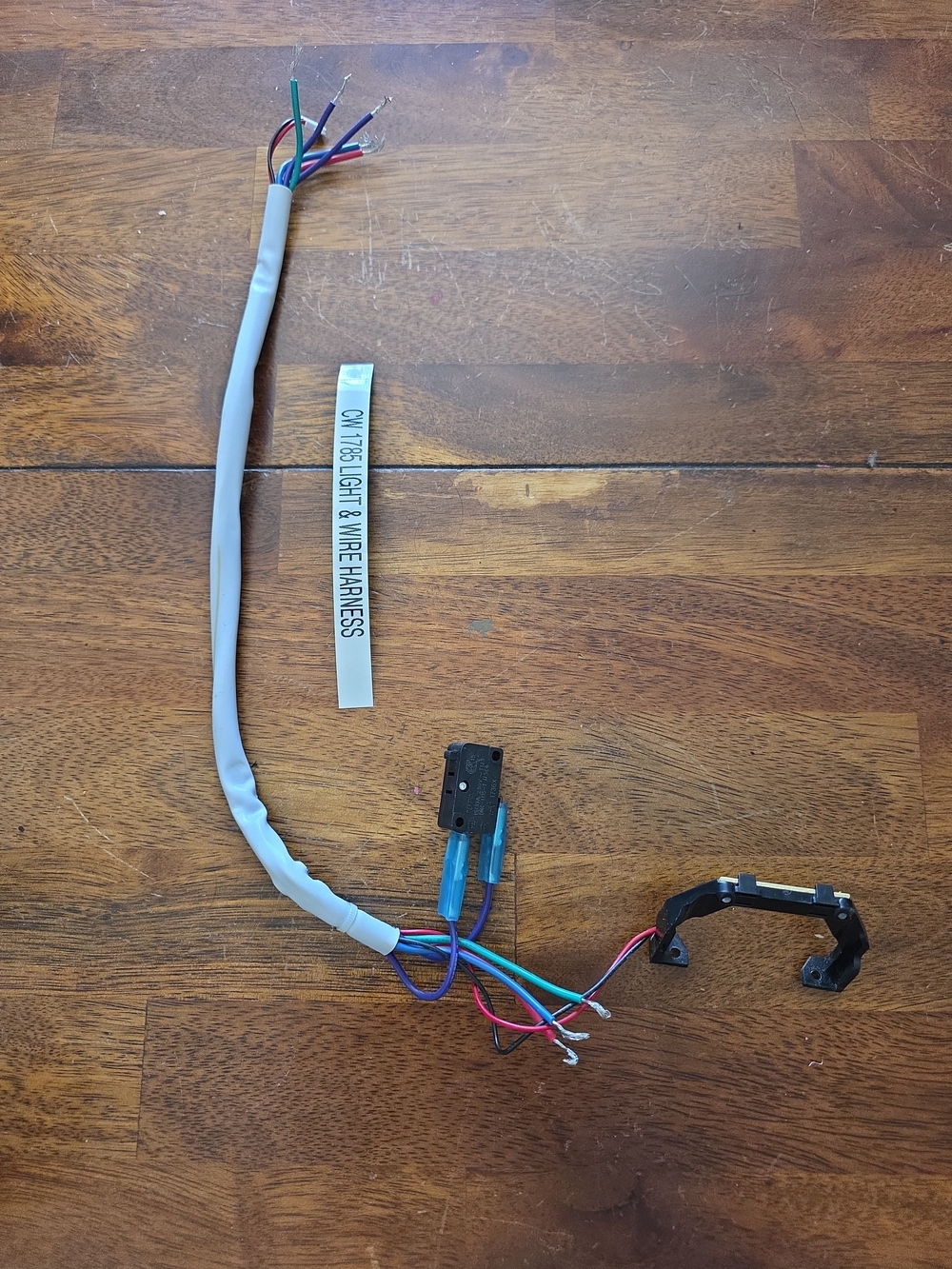 Bissell Crosswave LED Light & Wire Harness Genuine OEM 1758